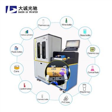botelya UV Cylind Printer Makina